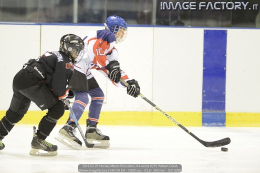 2015-02-07 Hockey Milano Rossoblu U14-Aosta 0215 William Golob
